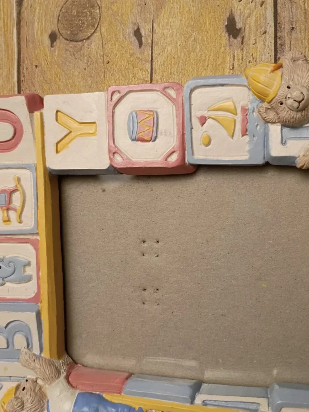 Vintage Malden International Designs Baby Photo Frame | 3.5